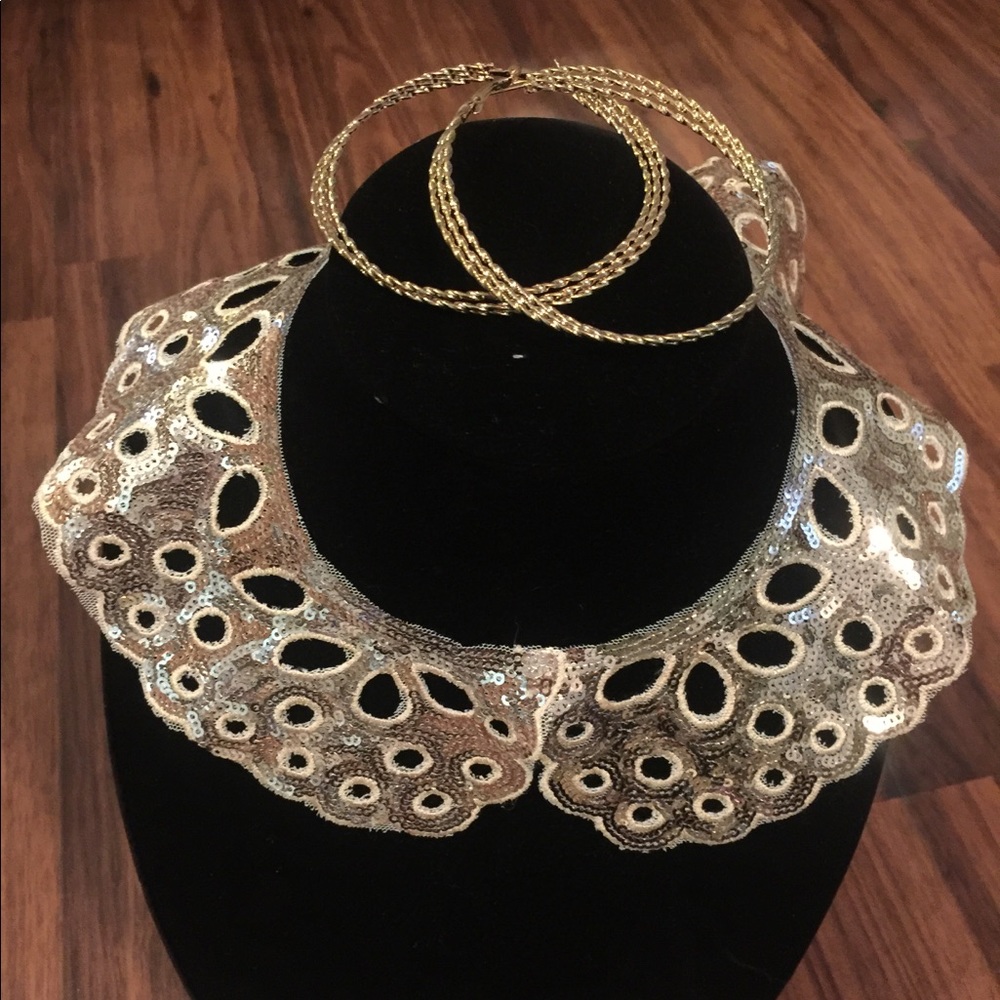 Necklace & earrings brand new
